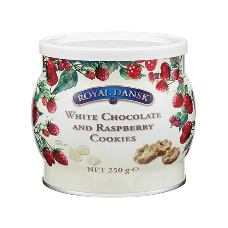 【SALE】ロイヤルダンスク/ホワイトチョコ&ラズベリークッキー